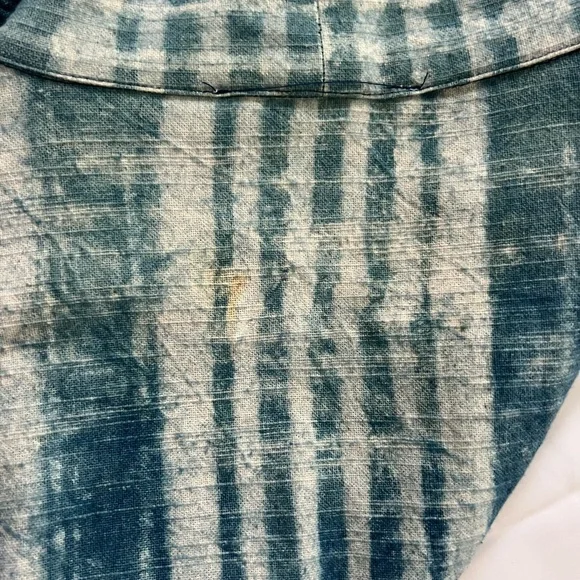 Like New/ Never Worn- Cleobella Teal Striped Kimono in BLUE - Picture 3 of 6